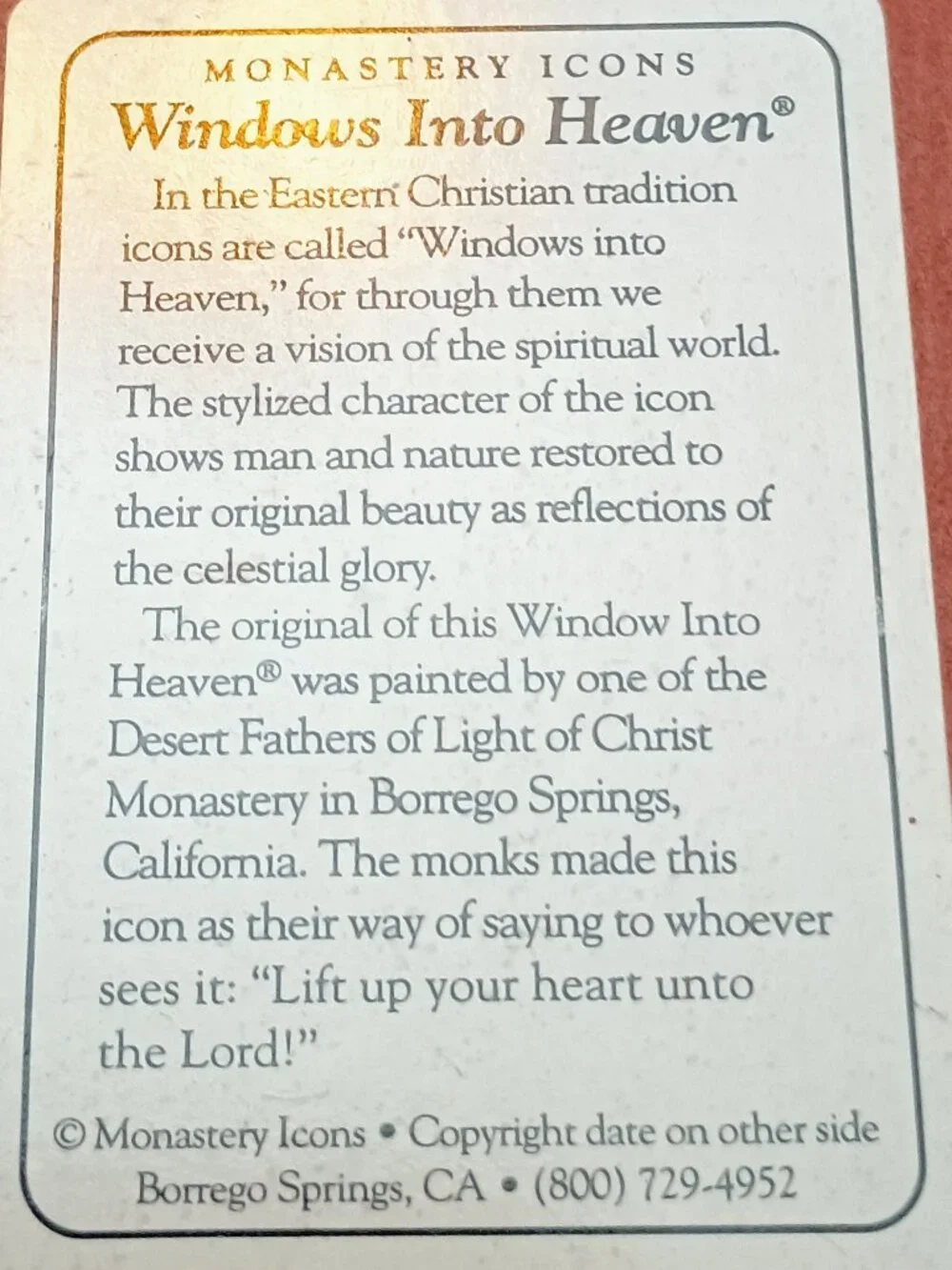 St. Stephens wooden icon
